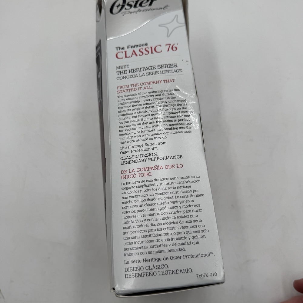 Oster Classic 76 Universal Motor Clipper with Detachable Blades - Brown - Picture 6 of 9